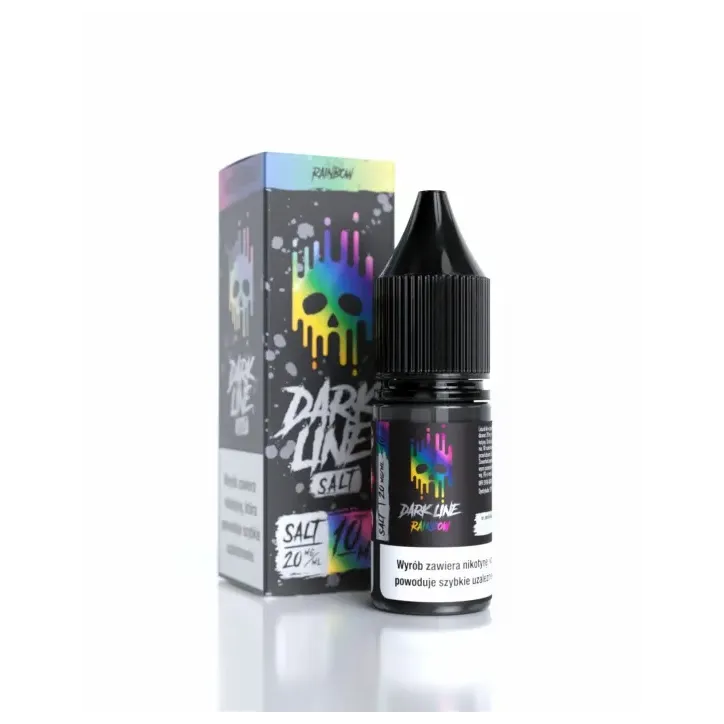 Liquid Dark Line Salt 10ml o smaku Rainbow 20mg