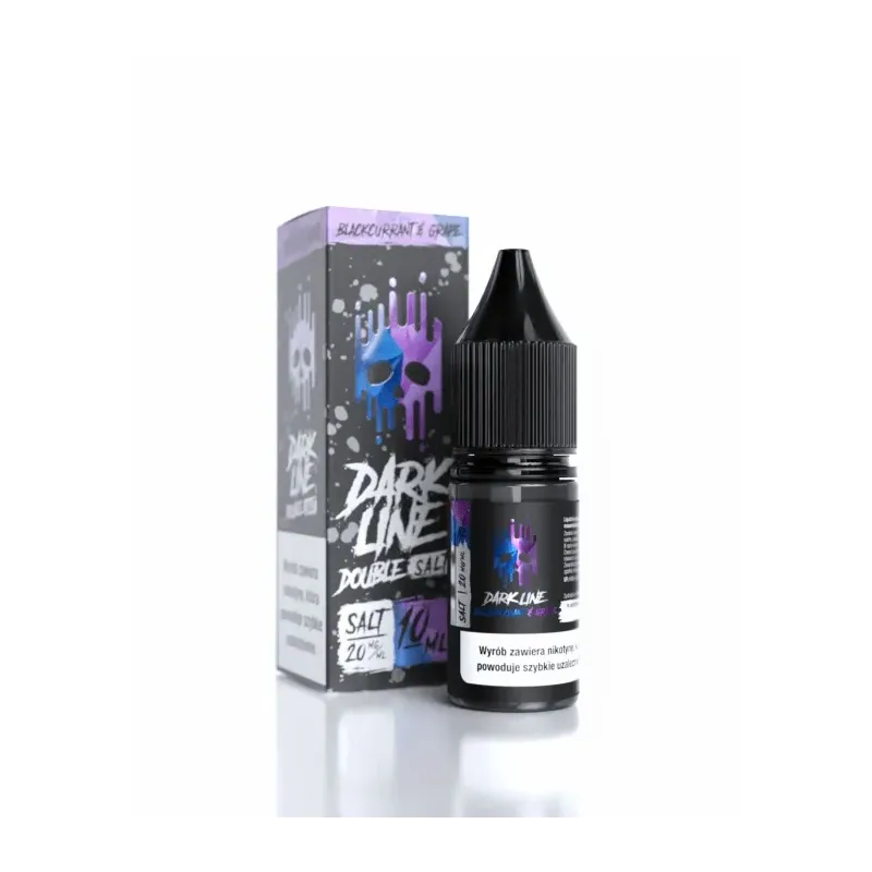 Liquid Dark Line Double Salt 10ml - Blackcurrant Grape 20mg -  -  - 18