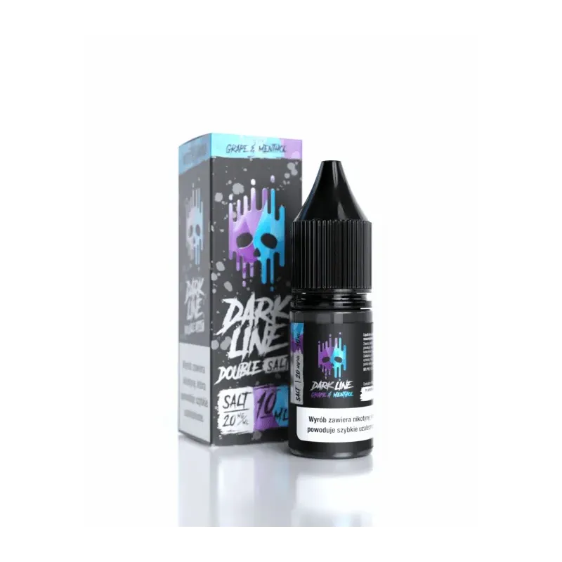 Liquid Dark Line Double Salt 10ml - Grape Menthol 20mg -  -  - 18