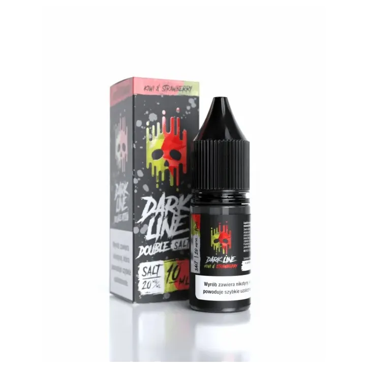 Liquid Dark Line Double Salt 10ml o smaku Kiwi Strawberry 20mg