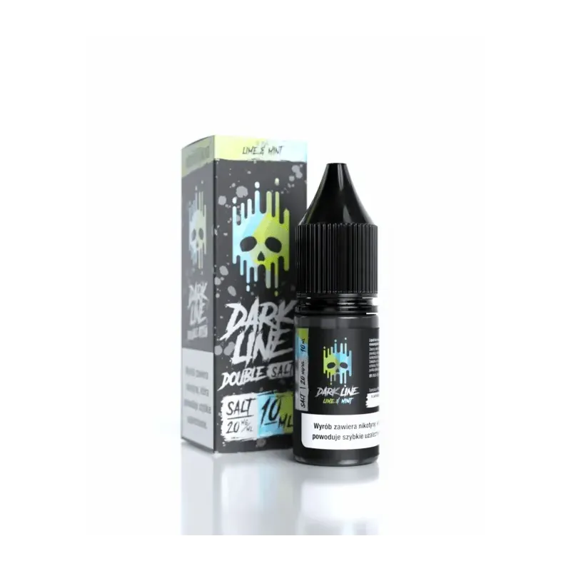 Liquid Dark Line Double Salt 10ml - Lime Mint 20mg -  -  - 18