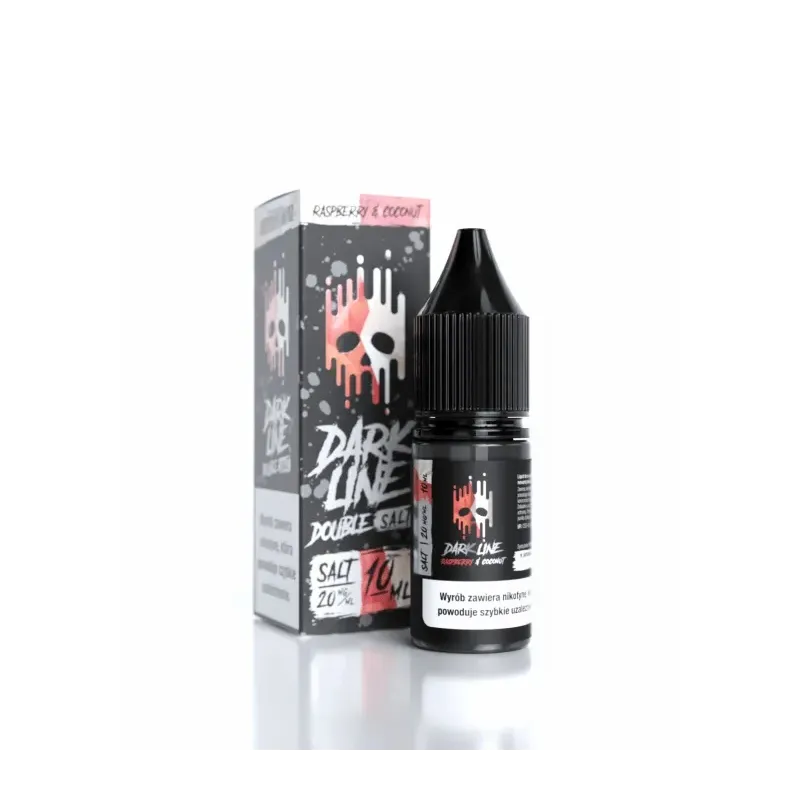 Liquid Dark Line Double Salt 10ml - Raspberry Coconut 20mg -  -  - 18