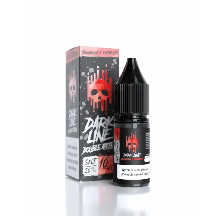 Liquid Dark Line Double Salt 10ml o smaku truskawki i maliny 20mg