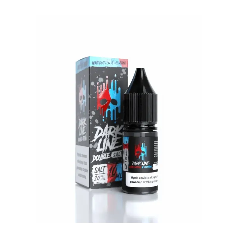 Liquid Dark Line Double Salt 10ml - Watermelon Menthol 20mg -  -  - 18