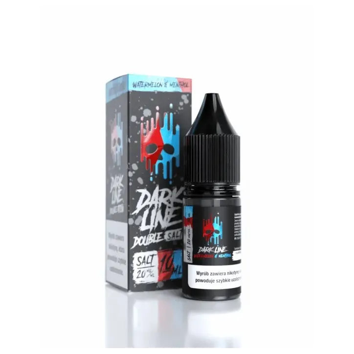 Liquid Dark Line Double Salt 10ml o smaku arbuza z mentolem 20mg