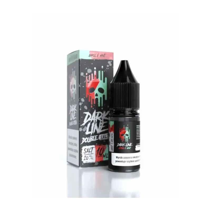 Liquid Dark Line Double Salt 10ml - Apple Mint 20mg -  -  - 18