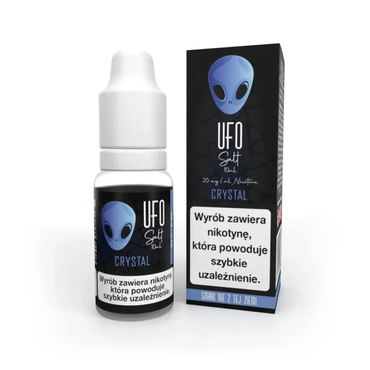 Liquid UFO Salt 10ml o smaku CRYSTAL z zawartością 20mg