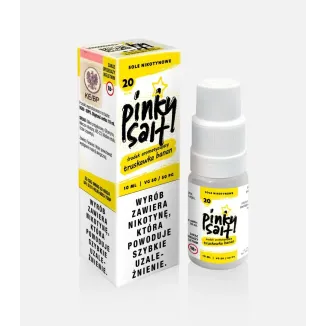 Liquid Pinky Vape Salt - 10ml TRUSKAWKA BANAN 20mg-19