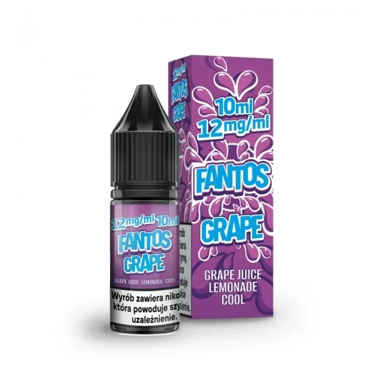 Liquid Fantos 10ml o smaku winogron Grape Fantos