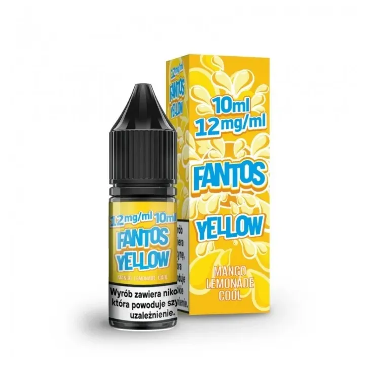 Liquid Fantos 10ml o smaku Yellow Fantos w kolorze żółtym