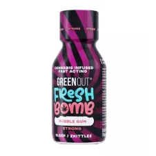 Shot Konopny GREEN OUT Fresh Bomb Bubble Gum - Strong -  -  - 69