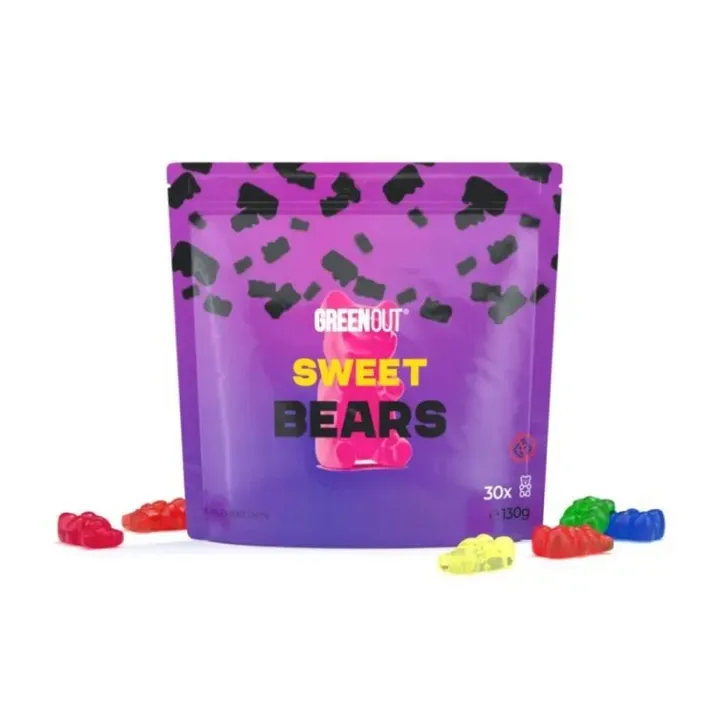 Żelki Konopne GREEN OUT 130g o smaku Sweet Bears