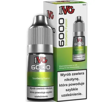 Liquid IVG 6000 Nicotine Salt 20mg / 10ml - Sourberry Fusion-22