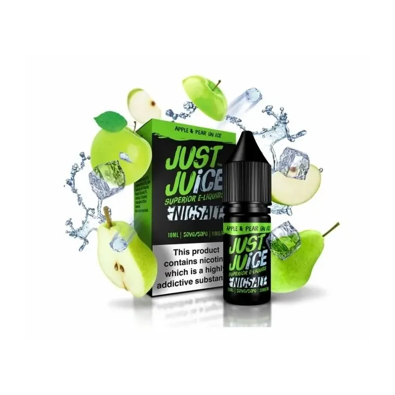 Liquid Just Juice 10ml - Apple & Pear on Ice 11mg-23