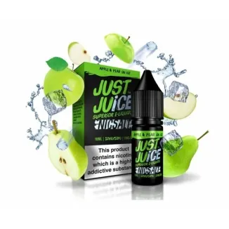 Liquid Just Juice 10ml - Apple & Pear on Ice 11mg-23