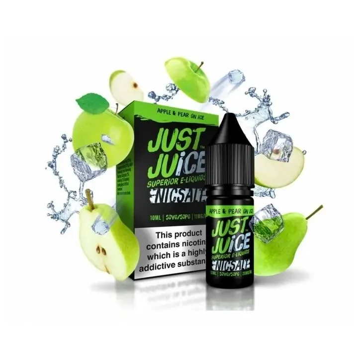 Liquid Just Juice 10ml o smaku jabłka i gruszki z lodem, 11mg