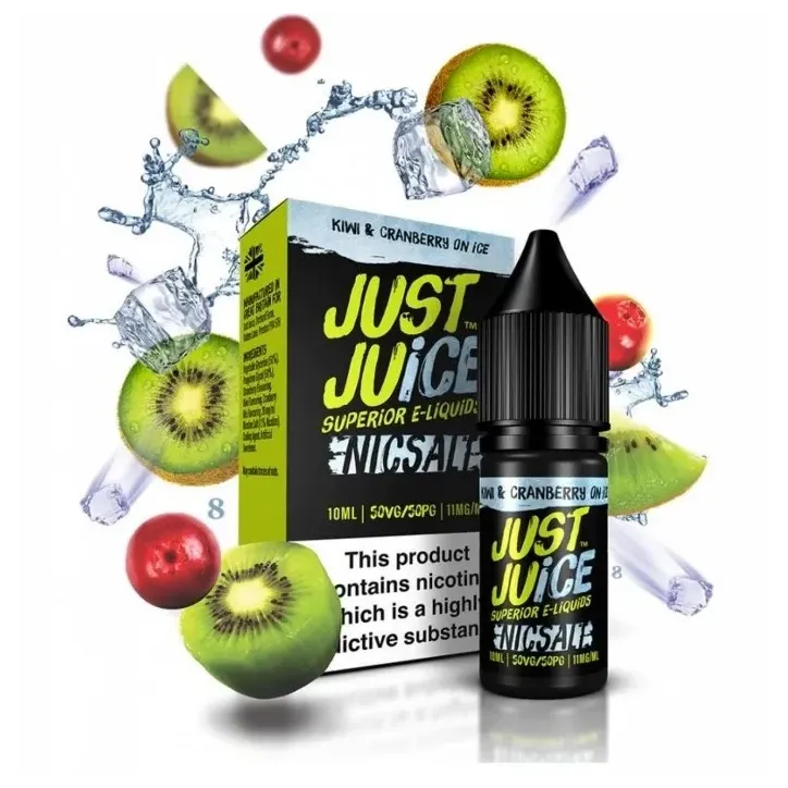 Liquid Just Juice 10ml o smaku Kiwi i Żurawiny z lodem 11mg