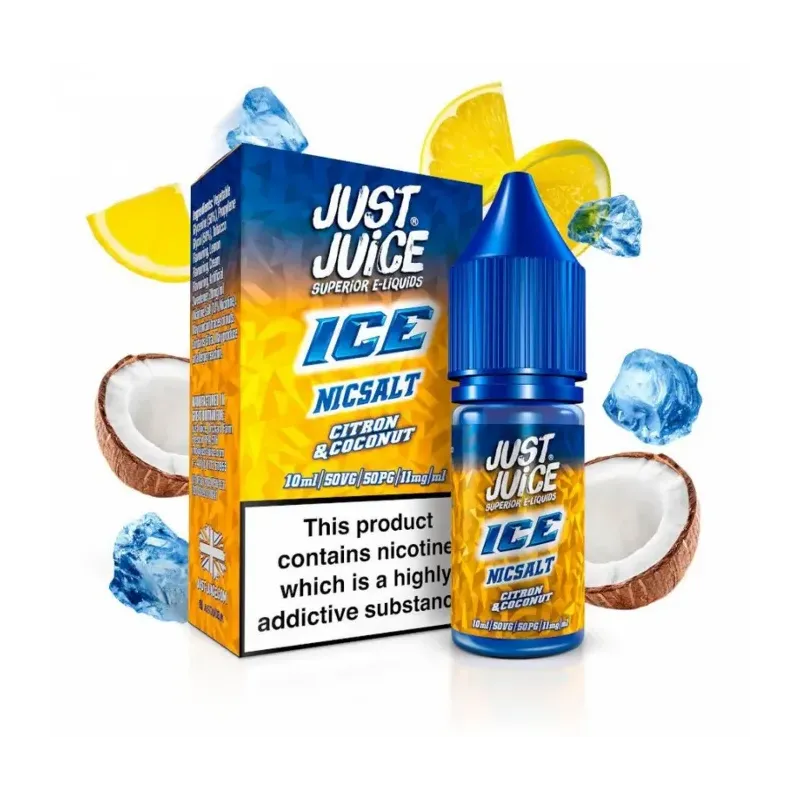 Liquid Just Juice Ice 10ml - Citron Coconut 20mg-23