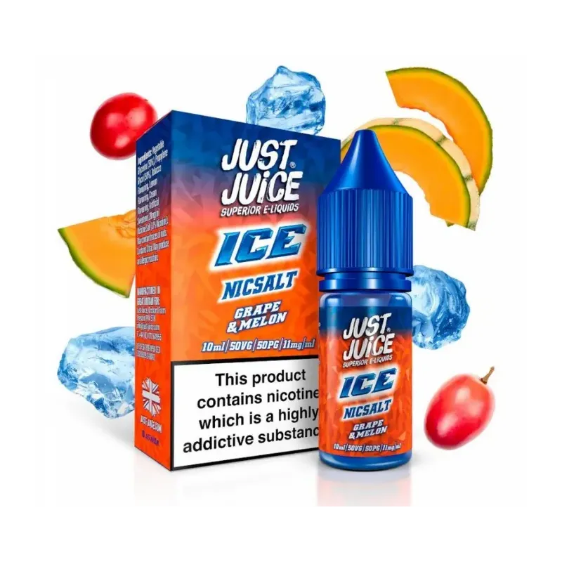 Liquid Just Juice Ice 10ml - Grape Melon 20mg-23