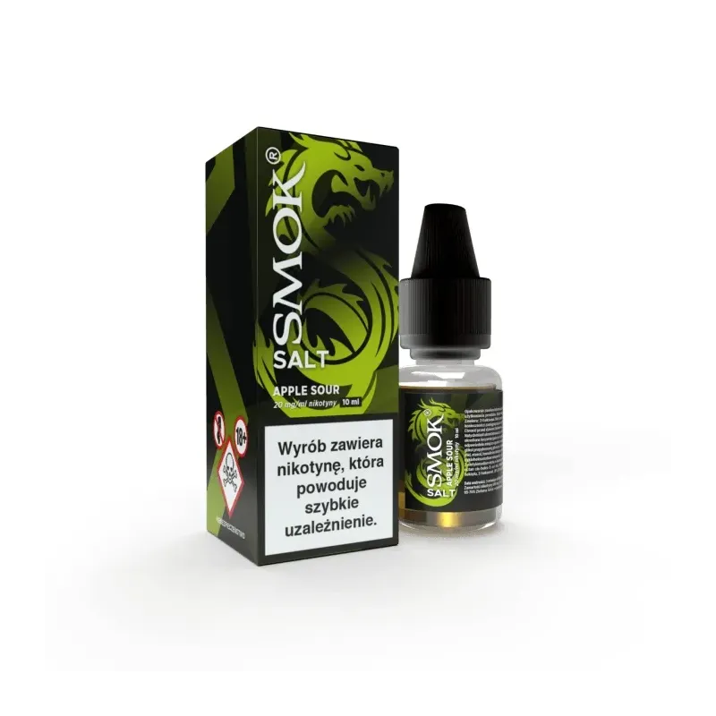 Liquid Smok Salt 10ml - Apple Sour 20mg-23