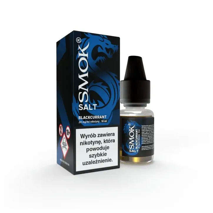 Liquid Smok Salt 10ml o smaku czarnej porzeczki 20mg