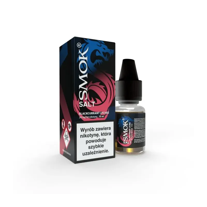 Liquid Smok Salt 10ml - Blackcurrant Lychee 20mg-23