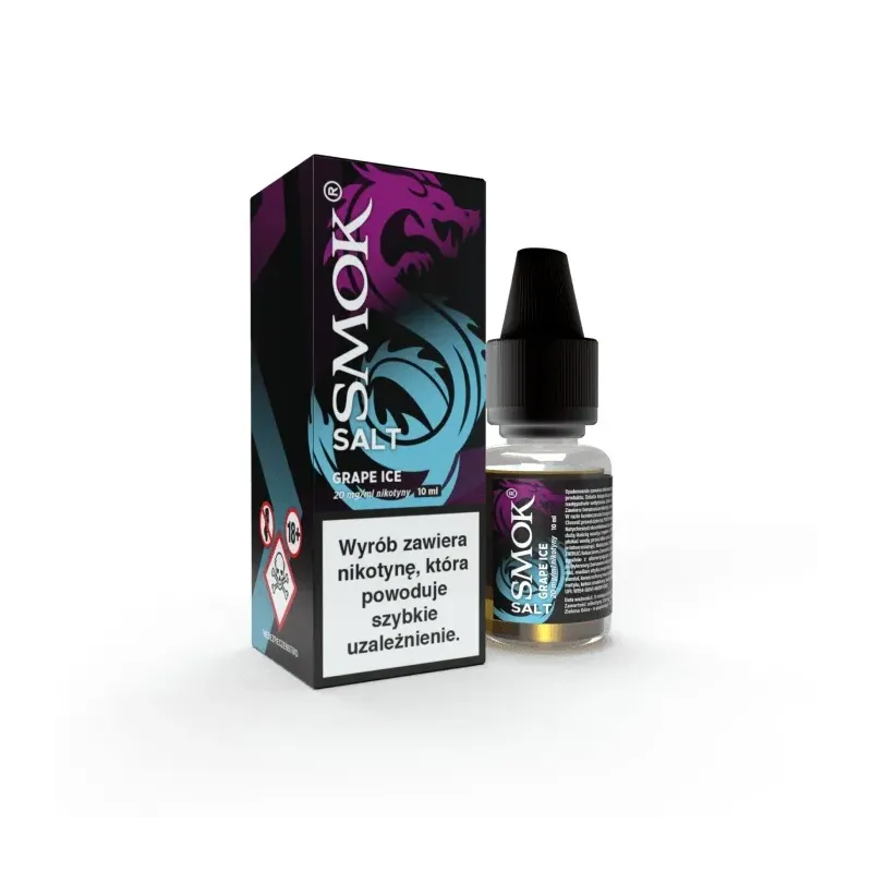 Liquid Smok Salt 10ml - Grape Ice 20mg-23