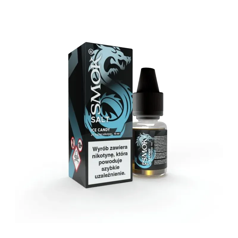 Liquid Smok Salt 10ml - Ice Candy 20mg-23