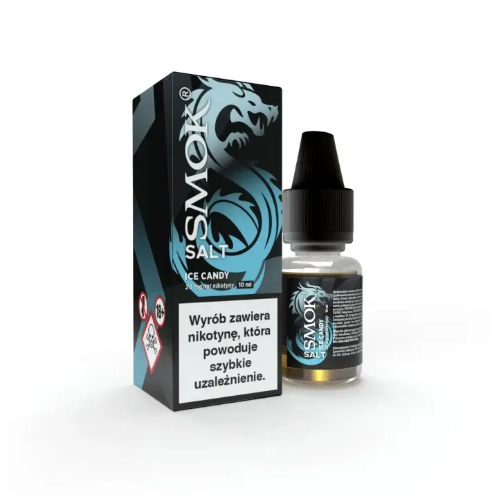 Liquid Smok Salt 10ml o smaku Ice Candy z zawartością 20mg nikotyny