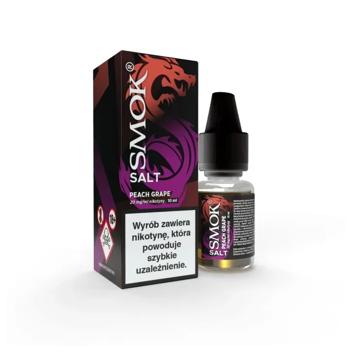 Liquid Smok Salt 10ml o smaku brzoskwini i winogron 20mg