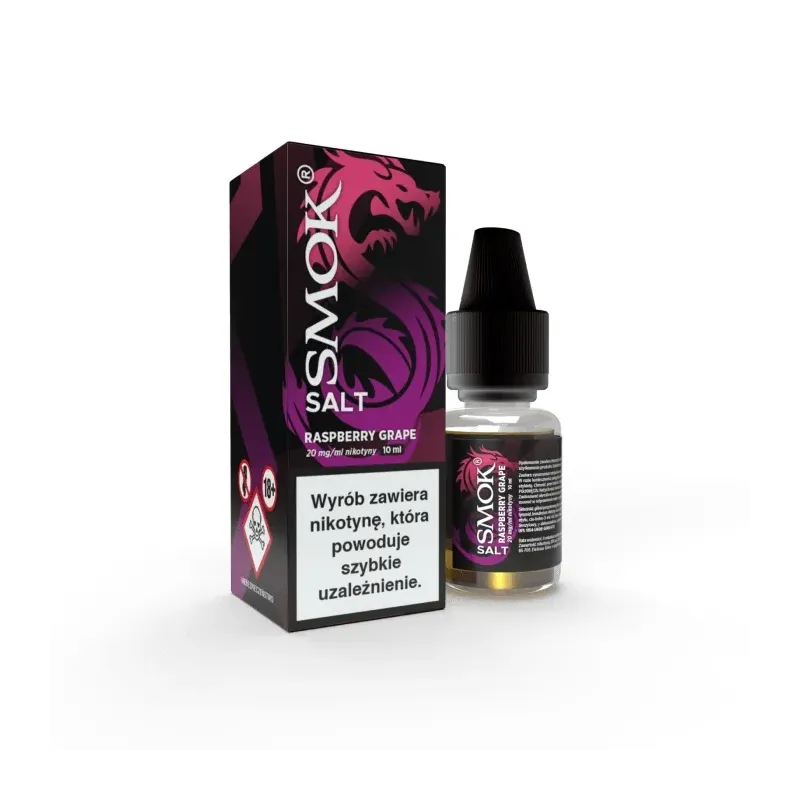 Liquid Smok Salt 10ml - Raspberry Grape 20mg-23