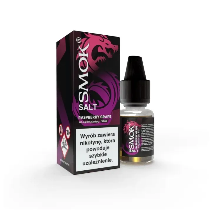 Liquid Smok Salt 10ml o smaku malinowo-winogronowym 20mg