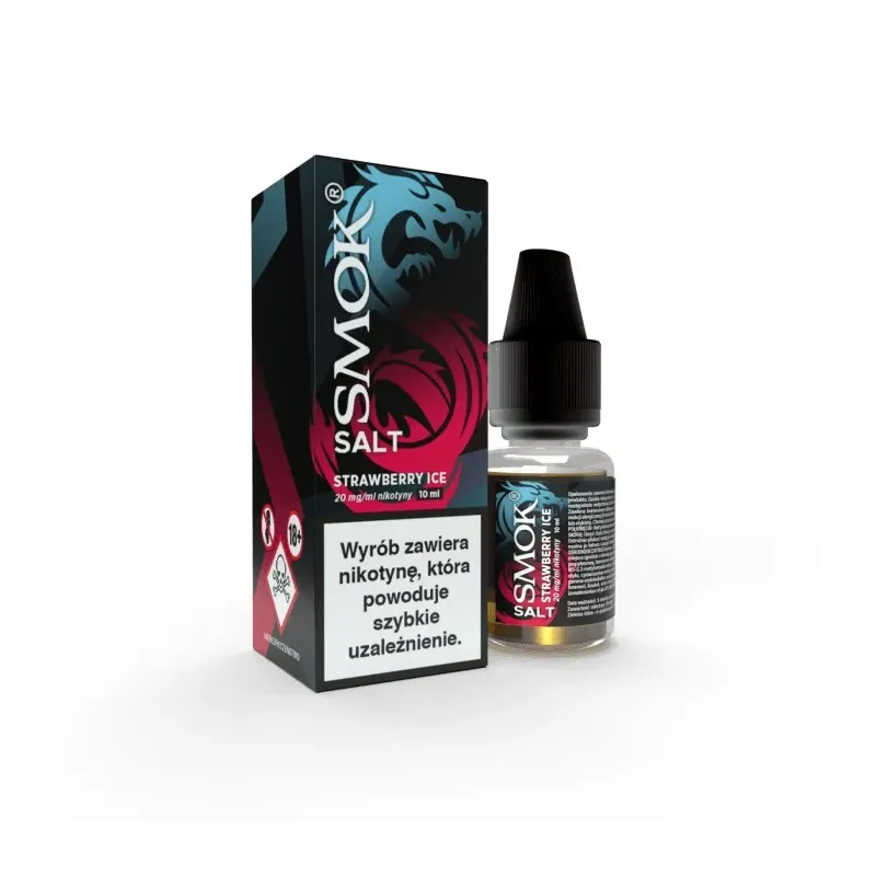 Liquid Smok Salt 10ml - Strawberry Ice 20mg-23