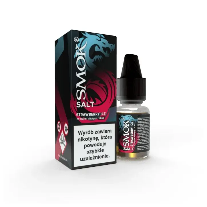 Liquid Smok Salt 10ml o smaku truskawkowego lodu 20mg