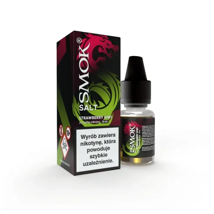 Liquid Smok Salt 10ml o smaku truskawki i kiwi, 20mg