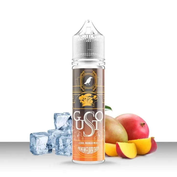 Longfill OMERTA 10ml liquidu o smaku GUSTO MANGO MIX w butelce 60ml