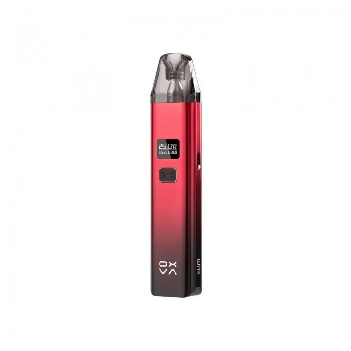 POD Oxva Xlim V2 w kolorze Shiny Black Red