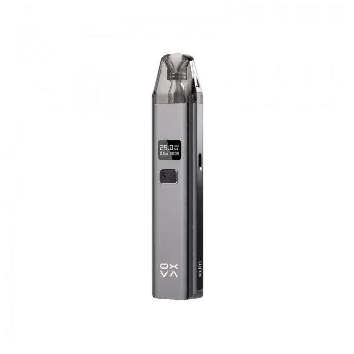 POD Oxva Xlim V2 w kolorze Shiny Gunmetal