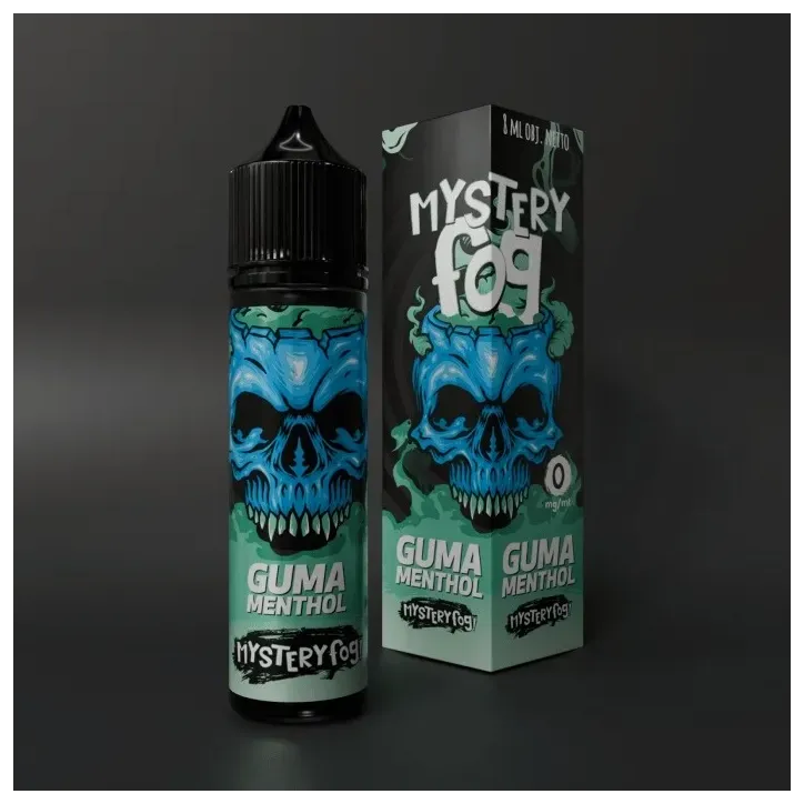 Longfill Mystery Fog 8ml o smaku Gumy Menthol w butelce 60ml