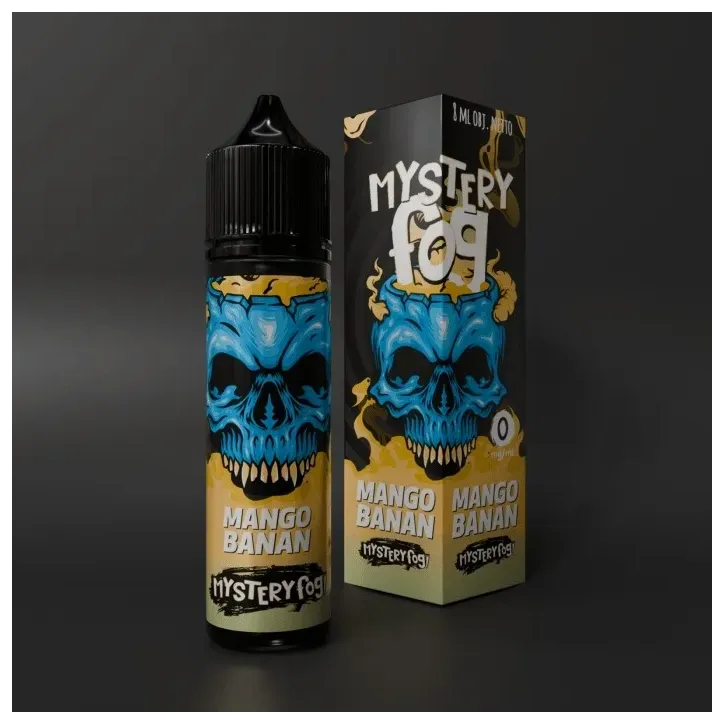 Longfill Mystery Fog o smaku Mango i Banana - 6ml liquidu w 60ml butelce