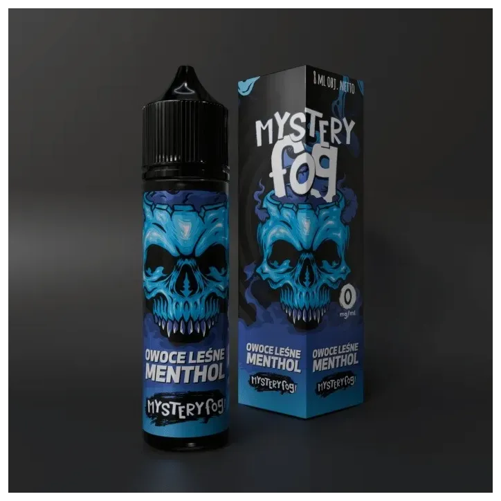 Longfill Mystery Fog 8ml liquidu o smaku Owoce Leśne z Mentolem w 60ml butelce