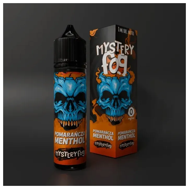 Longfill Mystery Fog o smaku pomarańczy z mentolem, 60ml