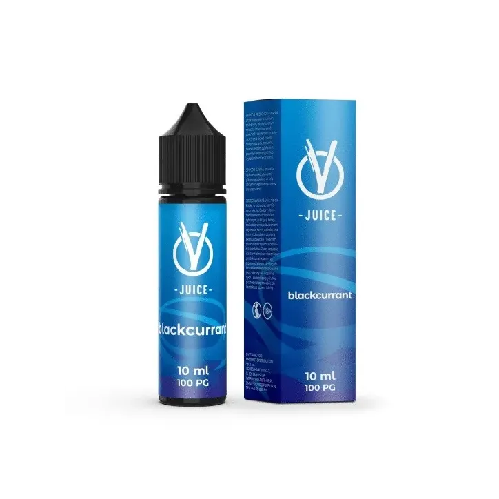 Longfill VBar VJuice o smaku czarnej porzeczki, 60ml butelka