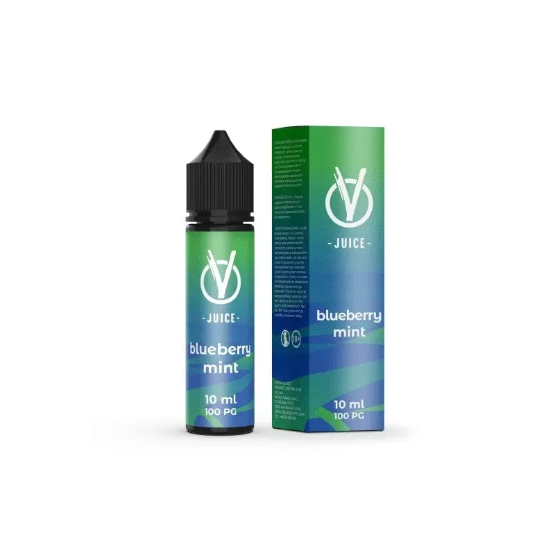 Longfill VBar VJuice 10/60ml - Blueberry Mint -  -  - 31