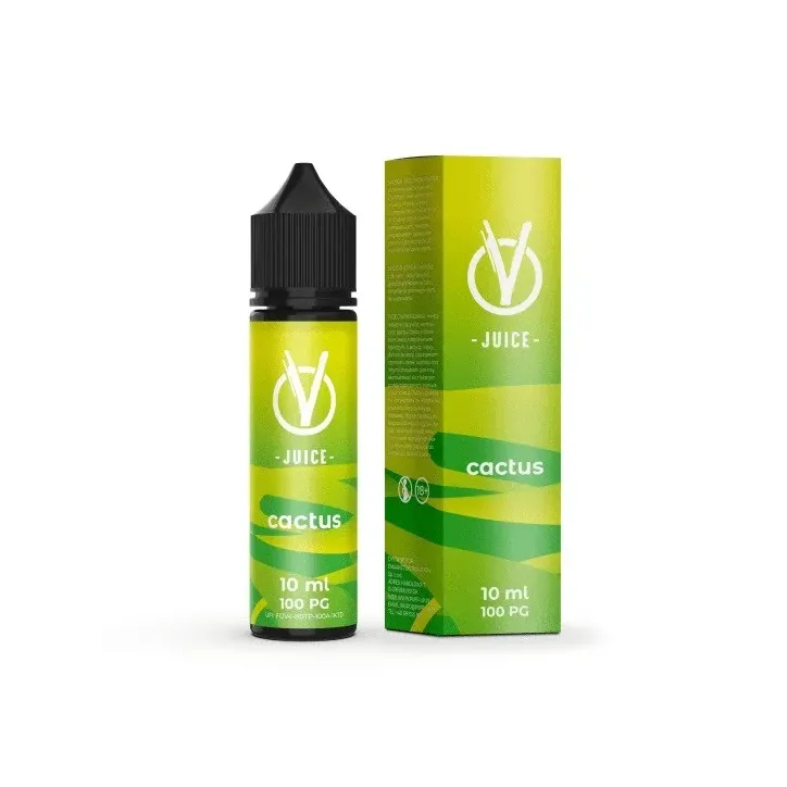 Longfill VBar VJuice o smaku kaktusa, 10ml liquidu w 60ml butelce