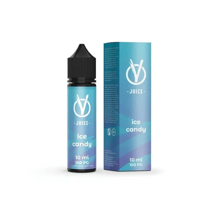 Longfill VBar VJuice o smaku Ice Candy - 10ml liquidu w 60ml butelce