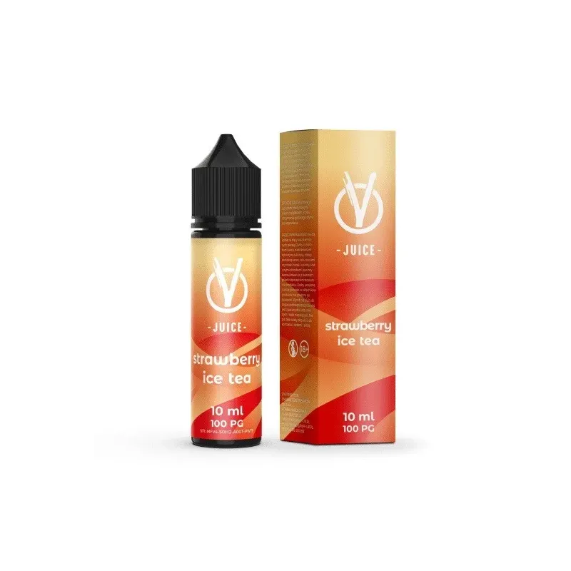 Longfill VBar VJuice 10/60ml - Strawberry Ice Tea -  -  - 31