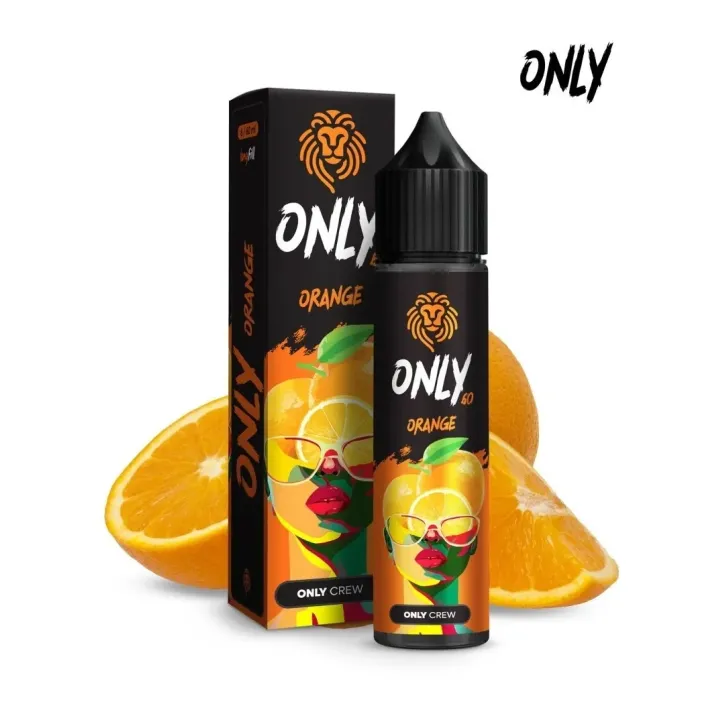 Longfill Only o smaku pomarańczy, 6ml liquidu w 60ml butelce