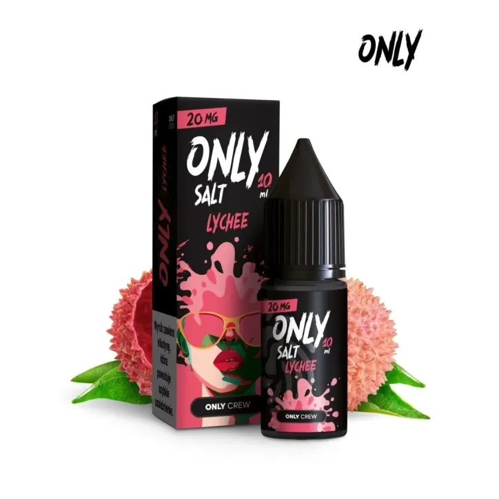 Liquid Only Salt 10ml o smaku Lychee z zawartością 20mg nikotyny