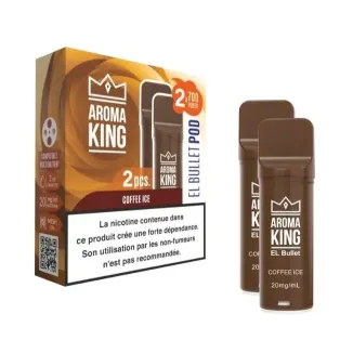 Wkład Aroma King EL Bullet - 2x Coffe Ice - Wkład Aroma King EL Bullet - 2x Coffe Ice -  - 32